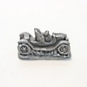 Vintage Miniature Pewter Jalopy Car Figurine